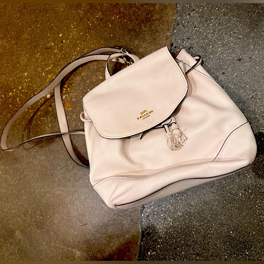 Coach mini backpack